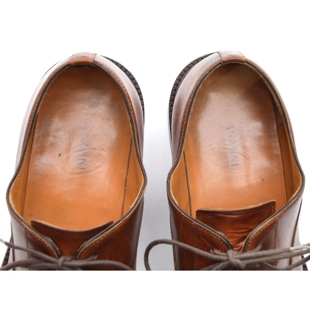 Men Magnanni Jaxton Burnished Brown Cap Toe Oxfords 41